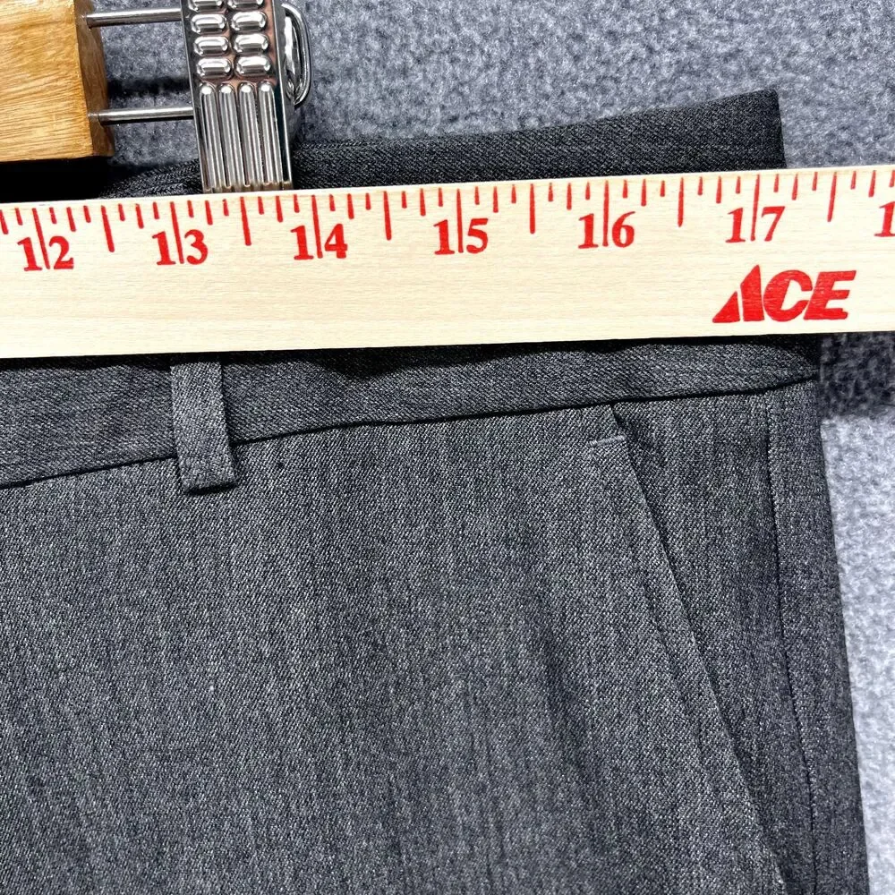 Michael Kors Pants Women 10 Dark Gray Dress Trousers Slim mid rise‎ pocket